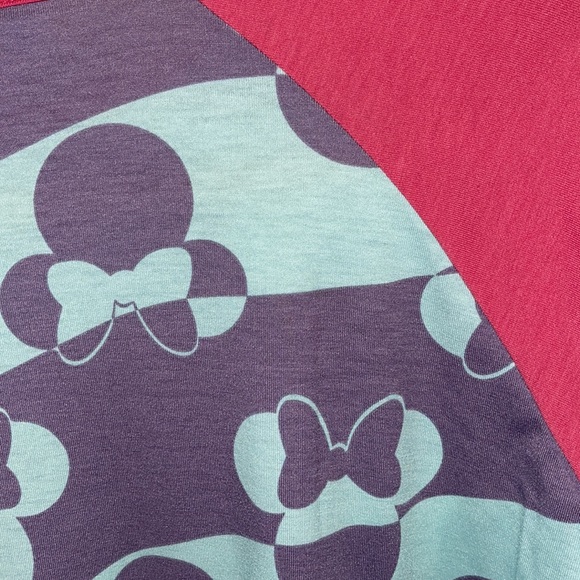 Lularoe Randy baseball t top size Medium - Picture 3 of 7